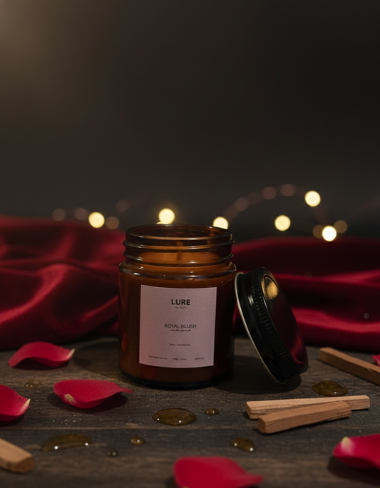 ROYAL BLUSH: A Deep Love, Rooted in Silk.